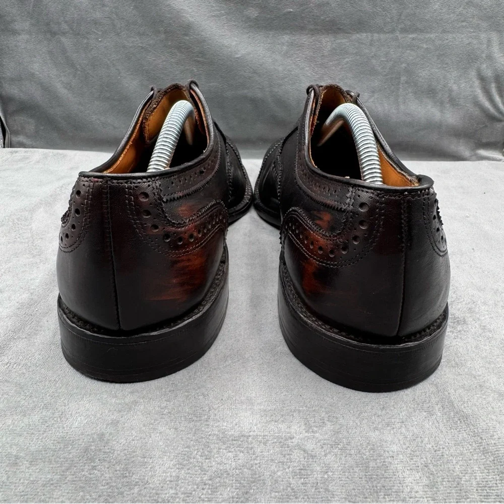 Allen Edmonds Rutland Men’s 11.5 (Narrow)‎ Dark Brown Walnut Wingtip Dress Shoes